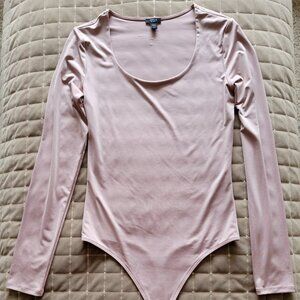 Pink Long Sleeve Bodysuit